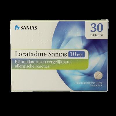 Sanias Loratadine 10mg 30 Tabletten