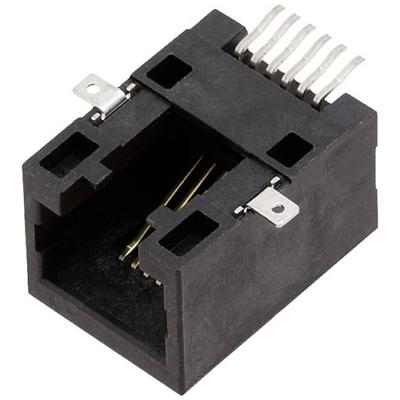 encitech RJJU-66-141-E3H-008 RJ-inbouwbus 3253-0006-02 Bus, inbouw horizontaal Aantal polen (sensoren) 6P6C 1 stuk(s)