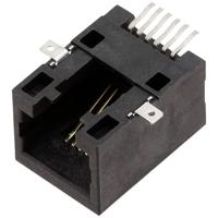 encitech RJJU-66-141-E3H-008 RJ-inbouwbus 3253-0006-02 Bus, inbouw horizontaal Aantal polen (sensoren) 6P6C 1 stuk(s) - thumbnail