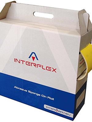 Schuurpapier INTERFLEX Rol 25 m Geel