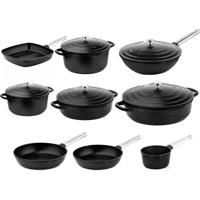 Westinghouse Performance Series - 14-delige Pannenset - Zwart - Complete pannenset - thumbnail