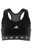 Sportbeha Adidas TechFit Power Zwart - Maat: 13-14 Jaar - thumbnail