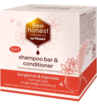 Bee Honest Shampoo Bar & Conditioner - Bergamot & Bijenwas Bee Honest Shampoo Bar & Conditioner - Bergamot & Bijenwas