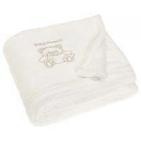 Playshoes fleece babydeken Beer Crème-100x150 cm - thumbnail