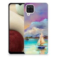 Smartphone hoesje Samsung Galaxy A12 Boat - thumbnail