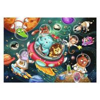 Ravensburger Legpuzzel dieren in de ruimte, 12st. - thumbnail
