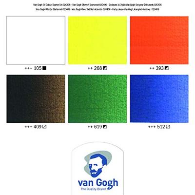 Van Gogh Olieverf Starterset - 6 kleuren - Tubes van 20 ml