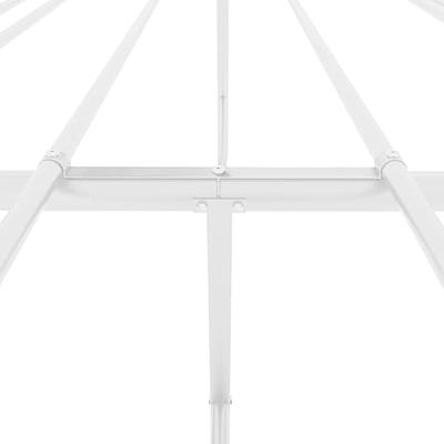 Bedframe metaal wit 120x200 cm