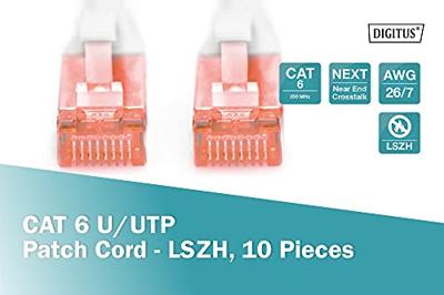 Digitus DK-1617-005-10 RJ45 Netwerkkabel, patchkabel CAT 6 U/UTP 0.50 m Grijs 1 stuk(s) Digitus DK-1617-005-10 RJ45 Netwerkkabel, patchkabel CAT 6 U/UTP 0.50 m Grijs 1 stuk(s)