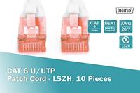 Digitus DK-1617-005-10 RJ45 Netwerkkabel, patchkabel CAT 6 U/UTP 0.50 m Grijs 1 stuk(s) - thumbnail