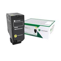 Lexmark Toner 74C2HYE Origineel Geel 12000 bladzijden 74C2HYE - thumbnail