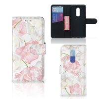 OnePlus 6 Hoesje Lovely Flowers - thumbnail