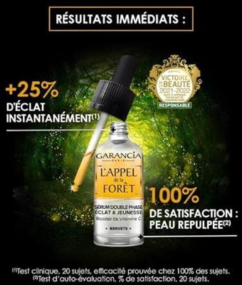 Garancia L'Appel de la Forêt Double Sérum Éclat & Jeunesse 8ml