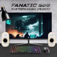 PC speakers Spirit of Gamer SP-5500WT Wit 3 W 6 W Bluetooth luidspreker - thumbnail