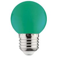 E27 LED Lamp Groen - 1W Energiebesparend & Decoratief - thumbnail