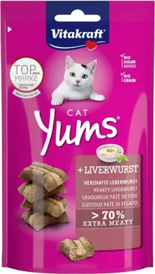 Vitakraft Cat Yums leverworst 40g