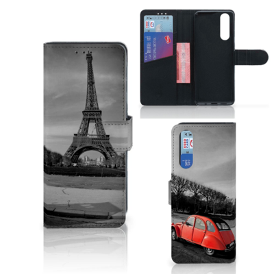 Sony Xperia 5 Flip Cover Eiffeltoren Sony Xperia 5 Flip Cover Eiffeltoren