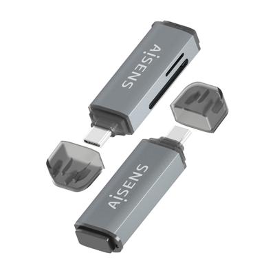 Kaartlezer Aisens ASCR-2C10-GR Grijs