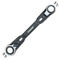 Kunzer 7RRS02 Ringsleutel met ratelset 4-voudig Sleutelbreedte (metrisch) 8 - 19 mm - thumbnail