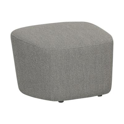 vtwonen Lofty Hocker - Bouclé - Grijs - 41x62x48 vtwonen Lofty Hocker - Bouclé - Grijs - 41x62x48