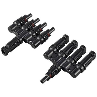 Sygonix Solaradapter T-Verbinder (4 zu 1) 1000V SY-6408002 Y-stekker