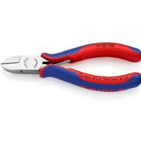 Knipex 77 02 130 Zijkniptang Elektronica en fijnmechanica Met facet 130 mm - thumbnail