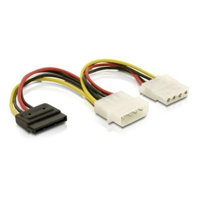 Molex naar SATA voedingskabel Molex naar SATA voedingskabel
