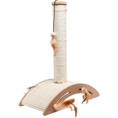 FLAMINGO Katten krabpaal Ella beige 52 cm 560147