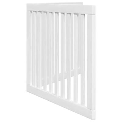 VidaXL Hondenhek inklapbaar 2 panelen 160 cm populierenhout wit VidaXL Hondenhek inklapbaar 2 panelen 160 cm populierenhout wit