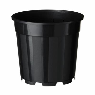 Container zwart 2,2l H15,4x dia. 17cm set a 4 stuks Nature - Nature