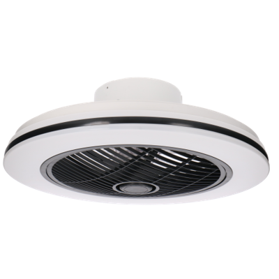 Moderno 3D plafondventilator met verlichting 50cm - Dimmen en lichtkleur instellen via afstandsbediening - Met zomer- en winterstand en timerfunctie