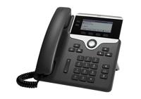 Cisco 7821 IP telefoon Zwart, Zilver Handset met snoer 2 regels - thumbnail