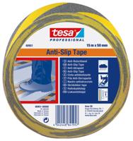 Tesa Antisliptape | zwart/geel | lengte 15 m, breedte 50 mm wiel | 3 stuks - 60951-00000-00 60951-00000-00 - thumbnail