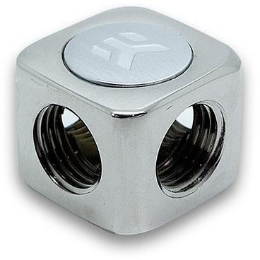 EKWB EK-AF X-Splitter 4F G1/4 - Nickel verbinding