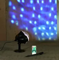 Anna's Collection LED outdoor tuinsteker projector sneeuw wit - thumbnail