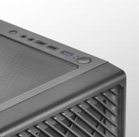 ATX Semi-toren BehuizingMars Gaming MCF Zwart - thumbnail