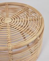 Kave Home Ronde Salontafel 'Kohana' Rotan, 66cm - thumbnail