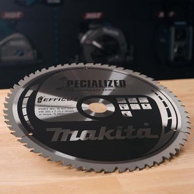 Makita Afkortzaagblad voor Hout | Efficut | Ø 305mm Asgat 30mm 60T - B-67309 - thumbnail