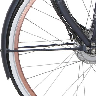 Cortina spatbordstang voor 28 e-u4 millionaire blue matt