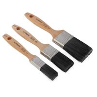 Copenhagen Pro kwastenset - platte kwast - maat 1-1,5-2 - synthetisch haar - 3-delig - FSC houten steel - 23.900.04 - thumbnail