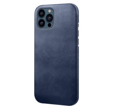 Casecentive Leren Back case iPhone 13 Pro blauw