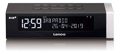 Lenco CR-630 Klokradio DAB+ Alarm Zwart