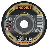 Rhodius XT10 206165 Doorslijpschijf recht 125 mm 1 stuk(s) RVS, Staal - thumbnail