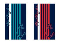 Strandhanddoek Secaneta Inkara 100 x 170 cm Jacquard Fluweel - thumbnail