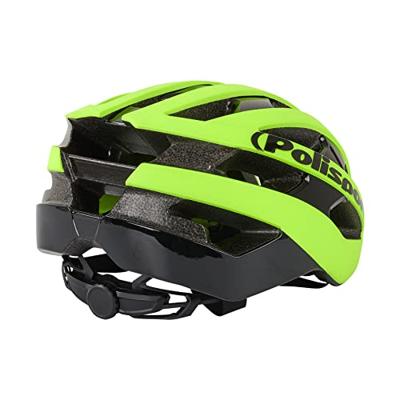 Polisport light pro fietshelm l 58-62cm fluo geel/zwart