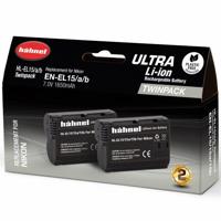 Hahnel HL-EL15A/B Ultra - Nikon EN-EL15A/B Twin Pack - thumbnail