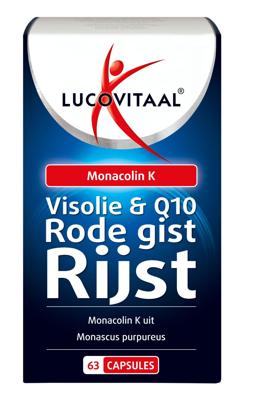 Lucovitaal Visolie & Q10 Rode Gist Rijst Capsules Lucovitaal Visolie & Q10 Rode Gist Rijst Capsules