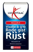 Lucovitaal Visolie & Q10 Rode Gist Rijst Capsules - thumbnail