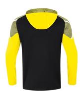 JAKO 6722 Sweater Met Kap Performance - Zwart/Zachtgeel - L - thumbnail