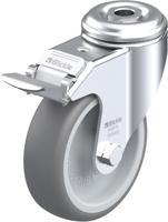 Blickle LKRA-TPA 101G-FI Zwenkwiel met rem Wieldiameter: 100 mm Draagvermogen (max.): 110 kg 1 stuk(s) - thumbnail